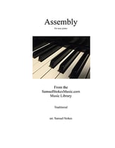 Assembly (bugle call) - for easy piano piano sheet music cover